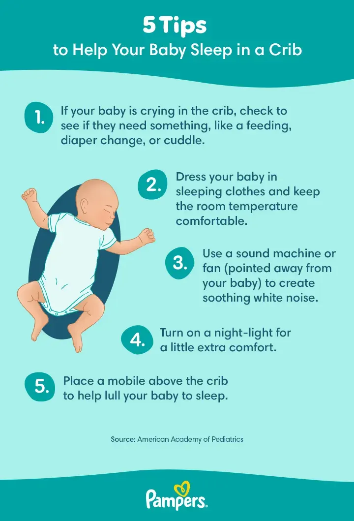 How to get baby to sleep in crib