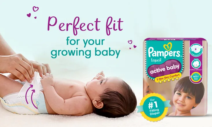 Pampers® Premium Care Active Baby™