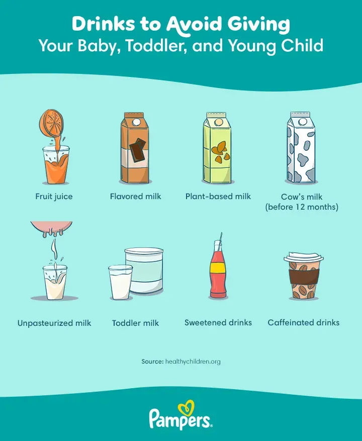 Other Drinks to Avoid Giving Your Baby