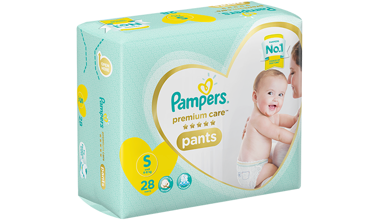 Buy Pampers New Diapers Pants, Small, 2 Count Online at Low Prices in India  - Amazon.in