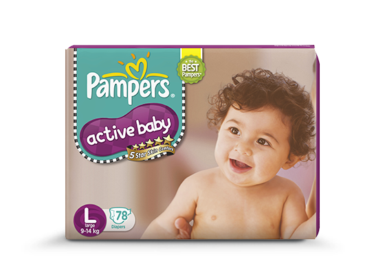 Pampers pants cheap active baby