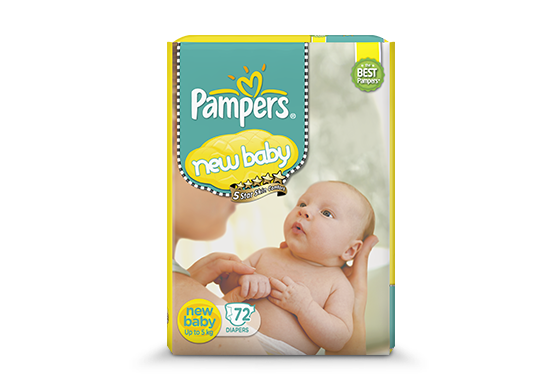 Pampers for new born sales baby