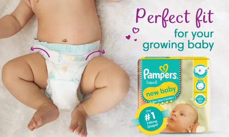 Pampers® Diapers For Newborn