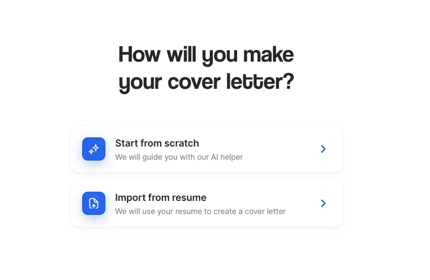 Start from scratch