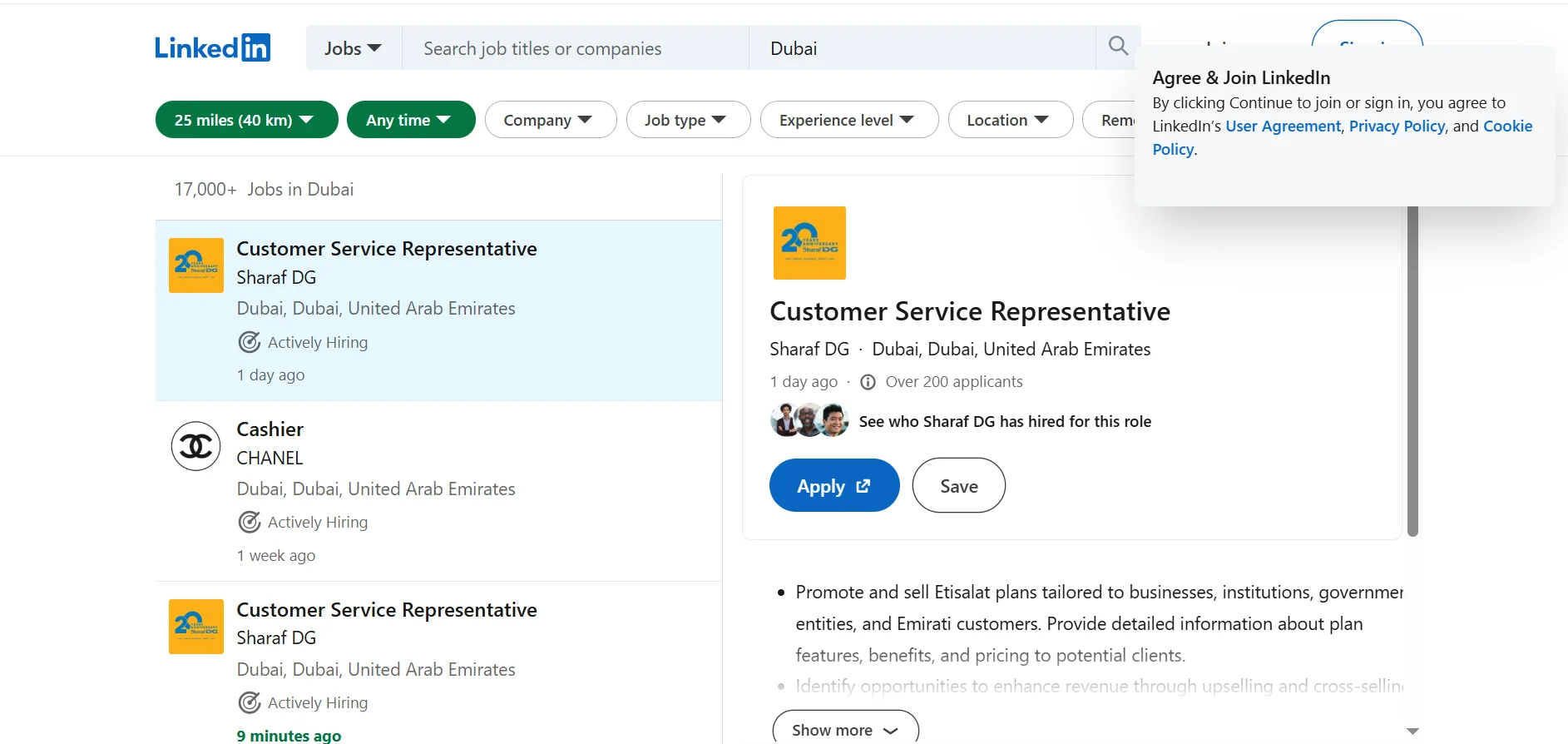how to find a job in dubai
