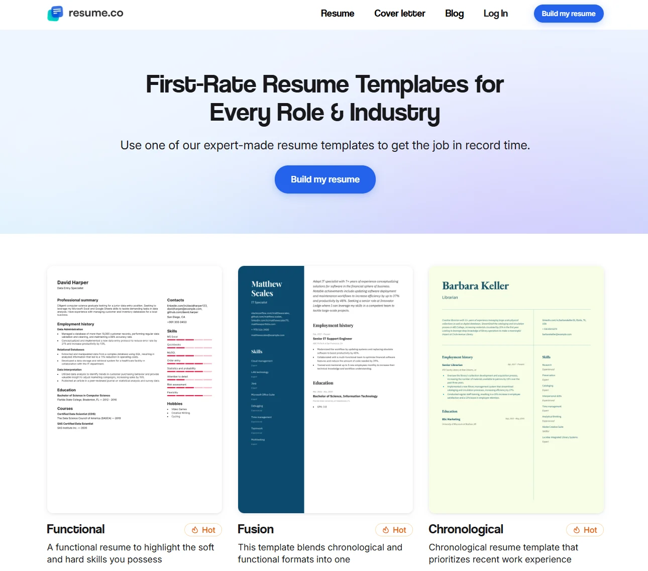 A Smarter Alternative: Resume.co Professional Templates