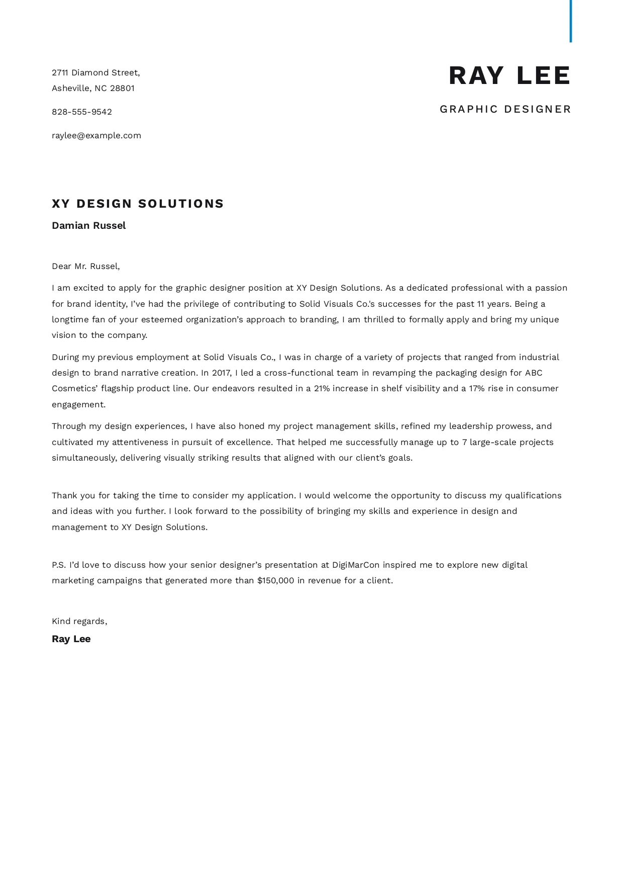 Write a Graphic Design Cover Letter That Will Land You the Job