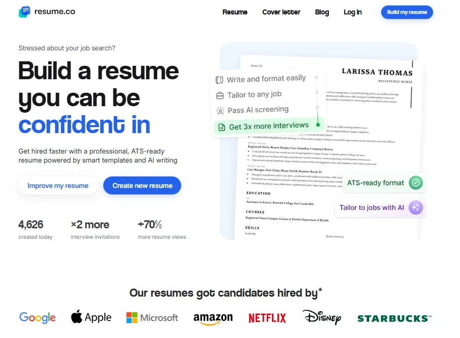 Resume Now vs. Resume.co