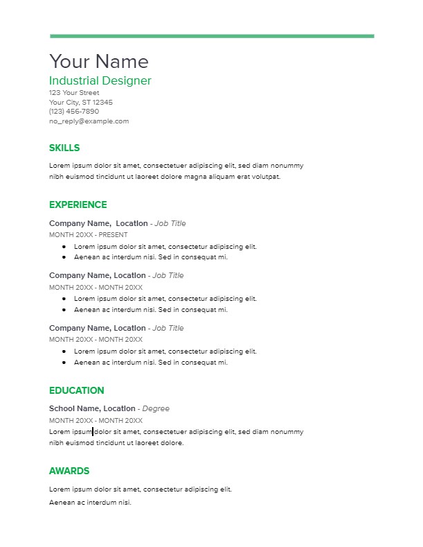Top Resume Layouts to Make Your - Image2 21