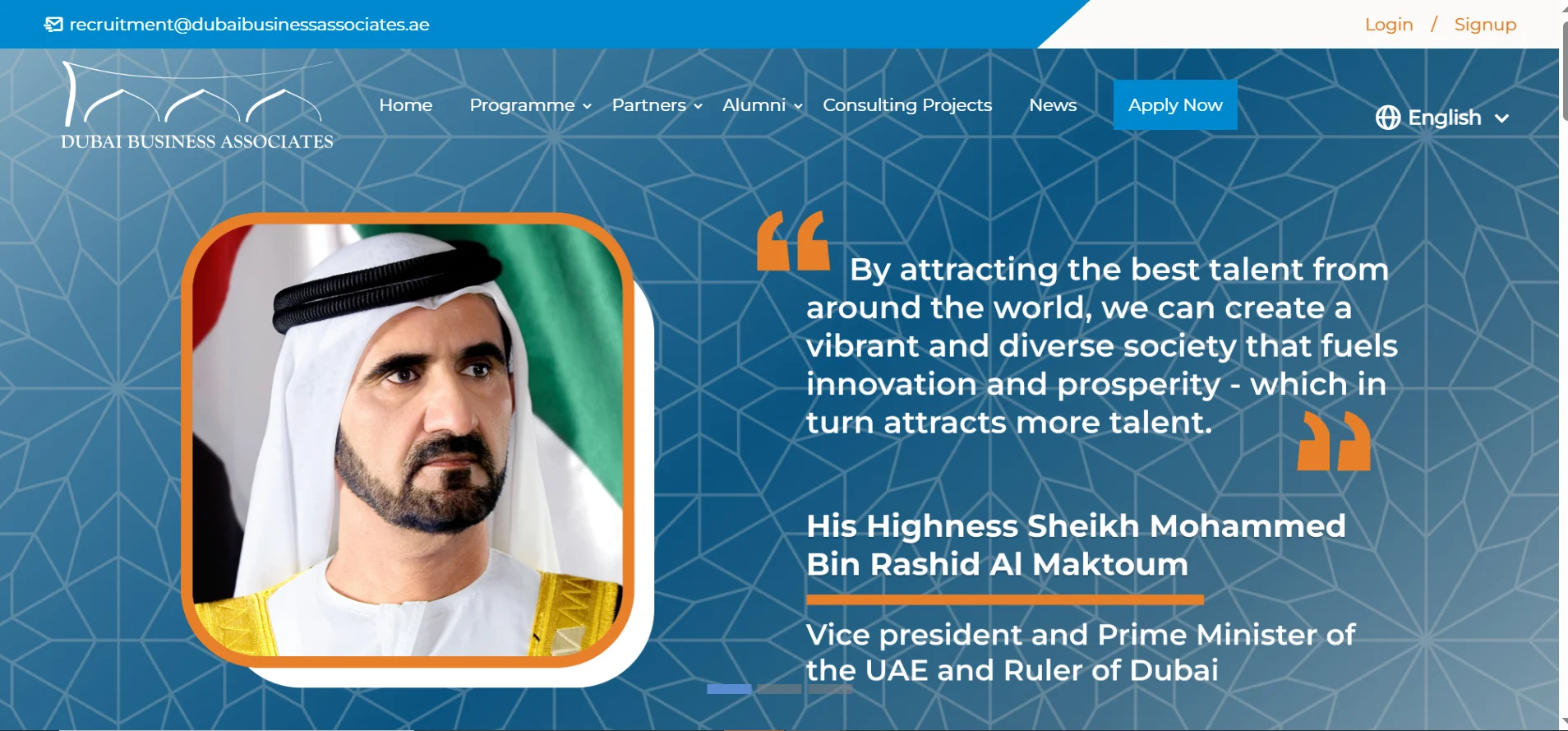 Dubaibusinessassociates home page