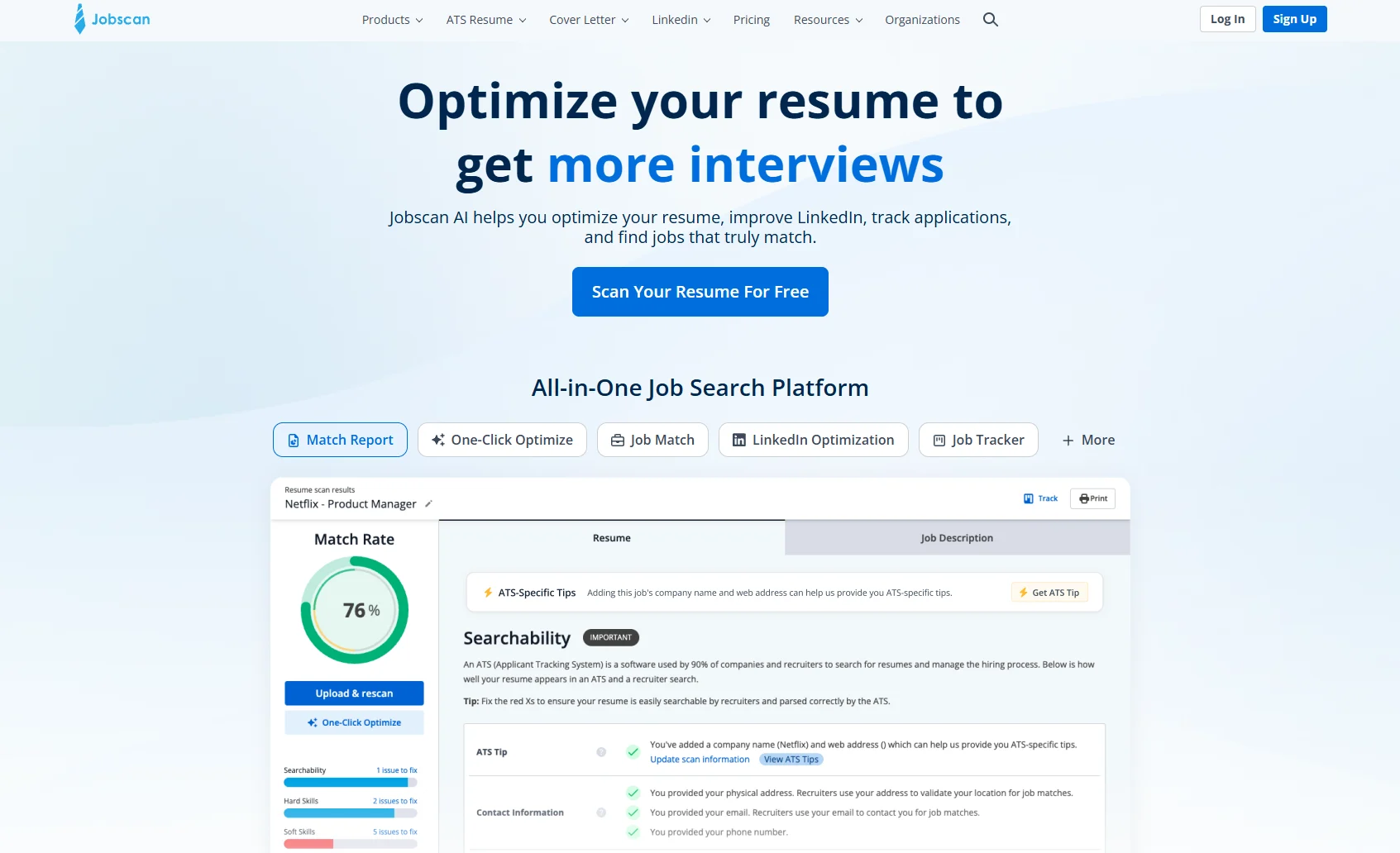 Jobscan Review