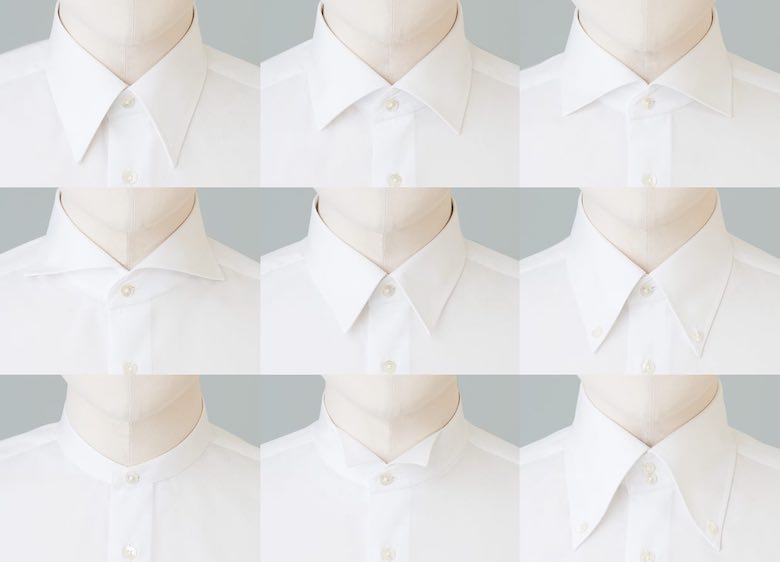 ワイシャツの襟型9種類をプロが解説！与える印象＆コーディネートも