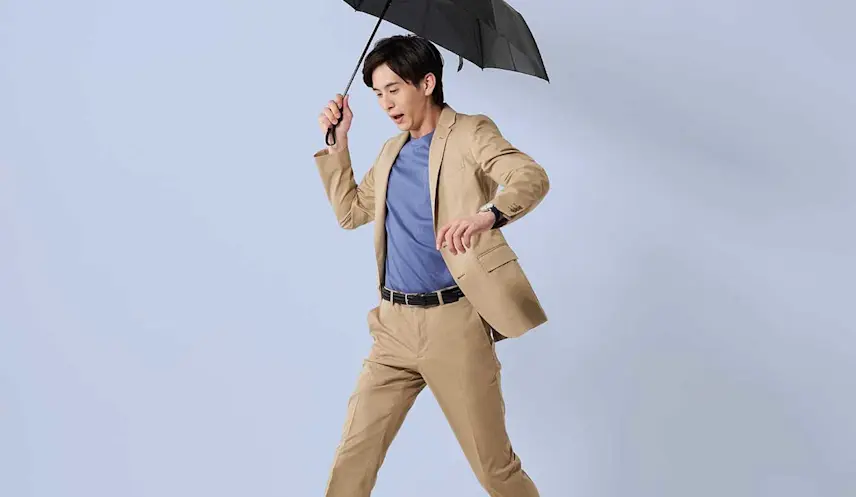 メンズ ベージュのセットアップの魅力とは 選び方やインナーの合わせ方を紹介 Answer メンズ ベージュのセットアップの魅力とは 選び方やインナーの合わせ方を紹介 Answer