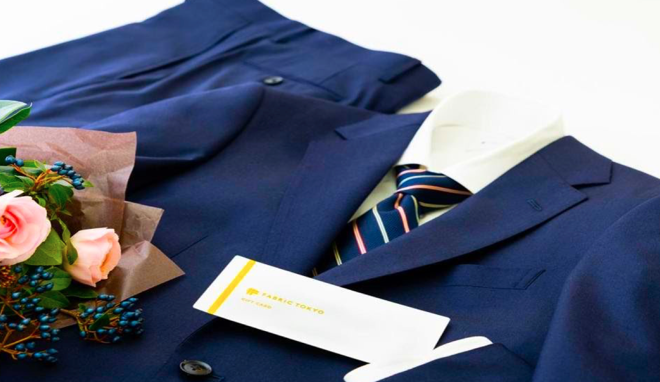 オーダースーツ仕立券で大切な方へ素敵な1着を贈れるFABRICTOKYO | ANSWER