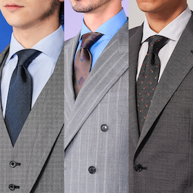 グレースーツをおしゃれに着こなすには？ネクタイ・シャツ・靴の合わせ