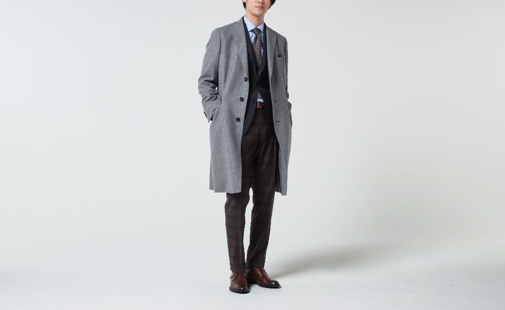 スーツに合わせるコートのきほん 秋冬向けの王道コーディネート8選 オーダースーツのfabric Tokyo