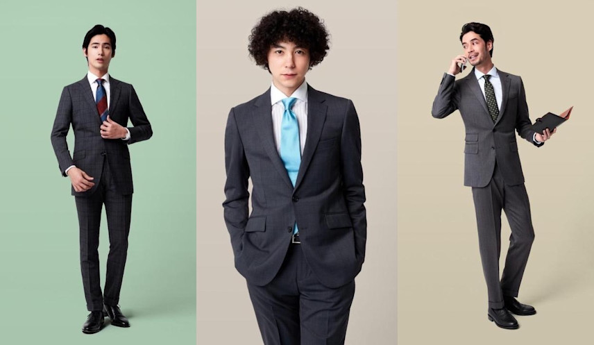 チャコールグレースーツのおしゃれな着こなし シャツ ネクタイ 靴の正解は Answer