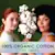 Two women smiling holding fluffy cotton. L. tampons are made with 100% organic cotton core.
