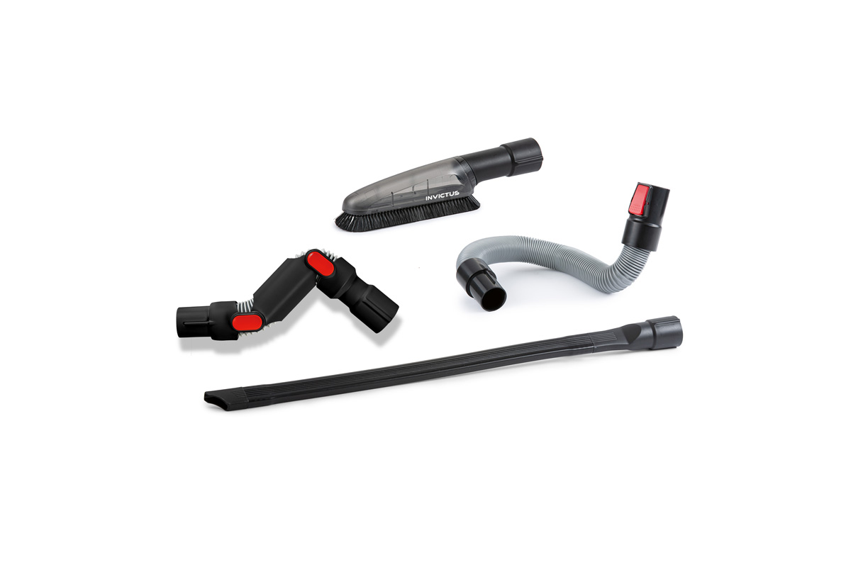INVICTUS Staub-Set | für INVICTUS X9, X7, X5, X3 schwarz (Set 4-tlg.) B-Ware