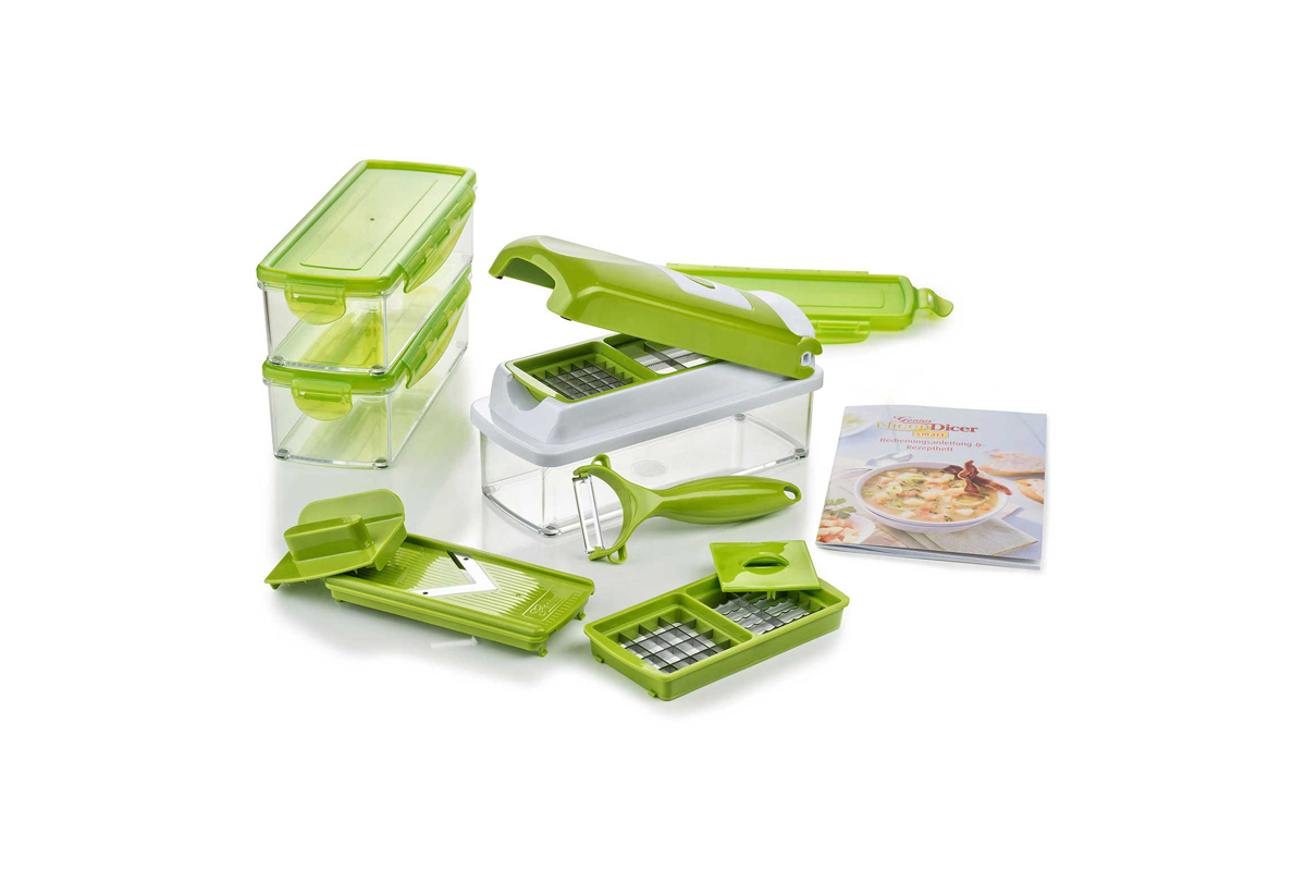 Genius Nicer Dicer Smart Mandoline 13 en 1 Multifunction Professionelle