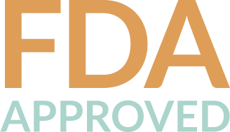 FDA–approved icon shows NUPLAZID® as an approved medication to treat hallucinations & delusions associated with PD psychosis