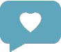 El icono del corazón blanco dentro del chat refleja Acadia Connect® que proporciona “Asistencia Continua”
