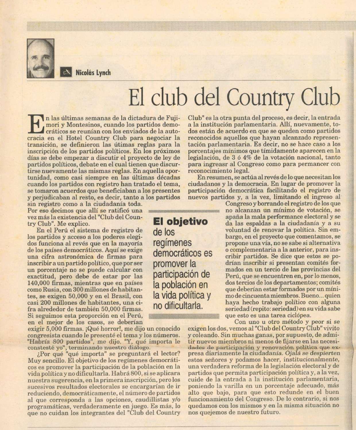El club del Country club NL LR 13042003