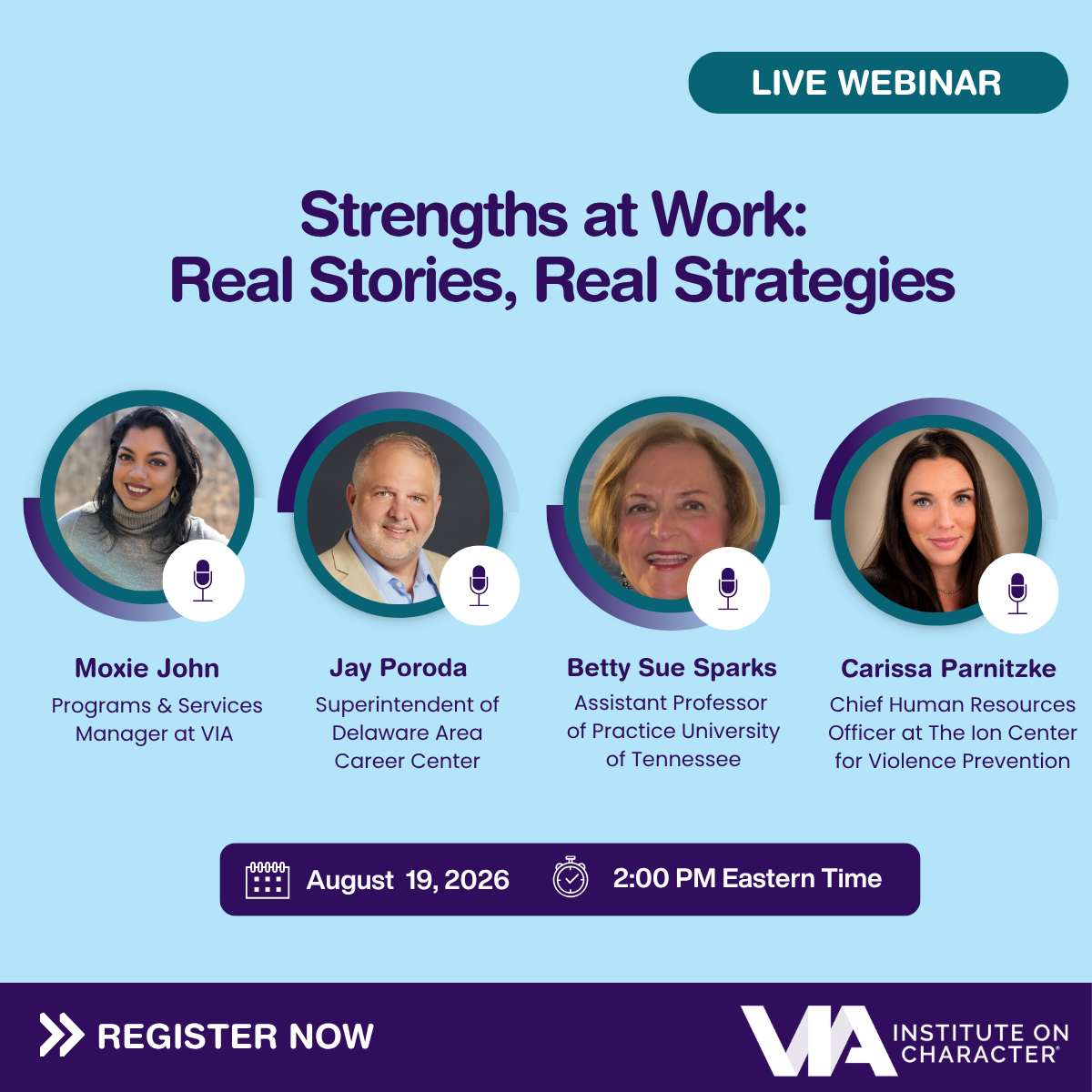 Strengths at Work | VIA Webinar