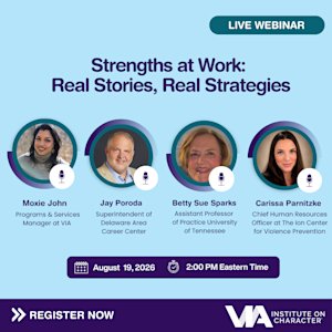 Strengths at Work | VIA Webinar