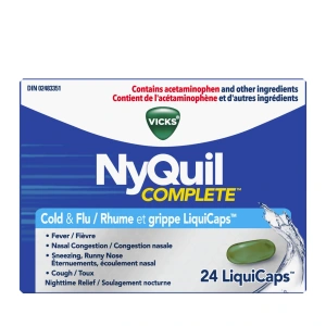 Nighttime Cold & Flu Symptom Relief