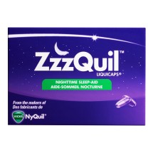 Aide-sommeil nocturne liquide Vicks ZzzQuil, baie réconfortante, 177 mL -  SmartLabel™
