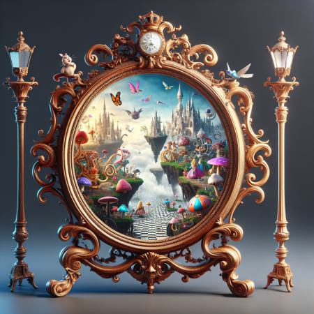 Carroll's Wonderland: Nonsensical Adventures in Alice Through the Looking-Glass