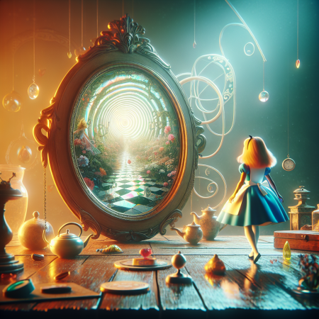 Through the Looking-Glass, and What Alice Found There by Lewis Carroll