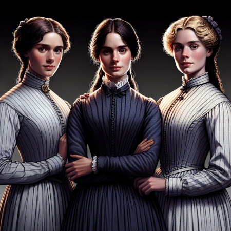 Brontëan Synergy: The Dynamic Sisterhood of Jane, Emily, and Anne