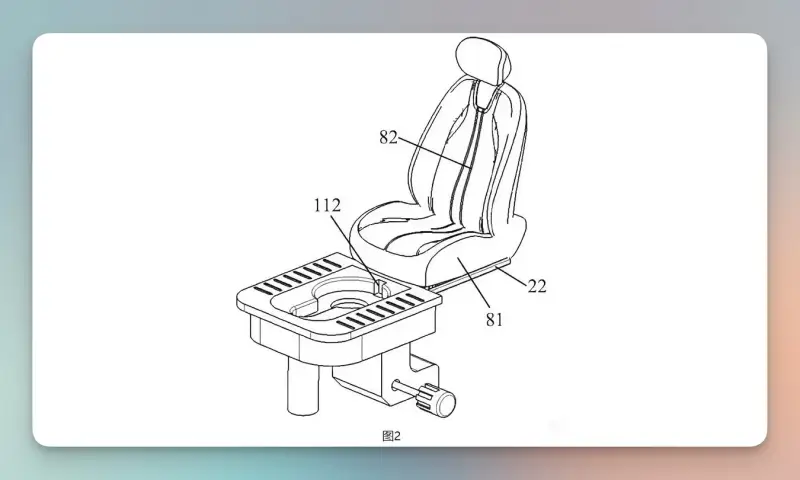 شركة صينية تطور مرحاضاً مخفياً داخل السيارة 