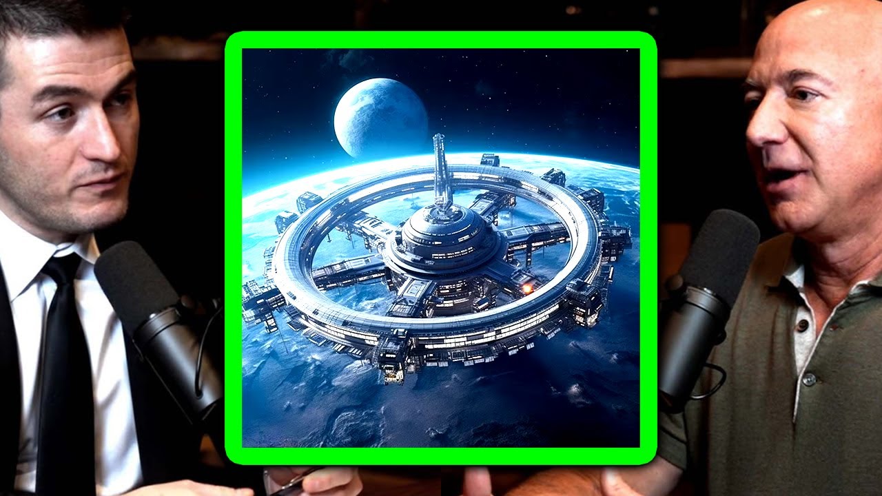 "جيف بيزوس يخطط لنقل البشر للفضاء: "سيعيش تريليون إنسان بمستعمرات على الكواكب