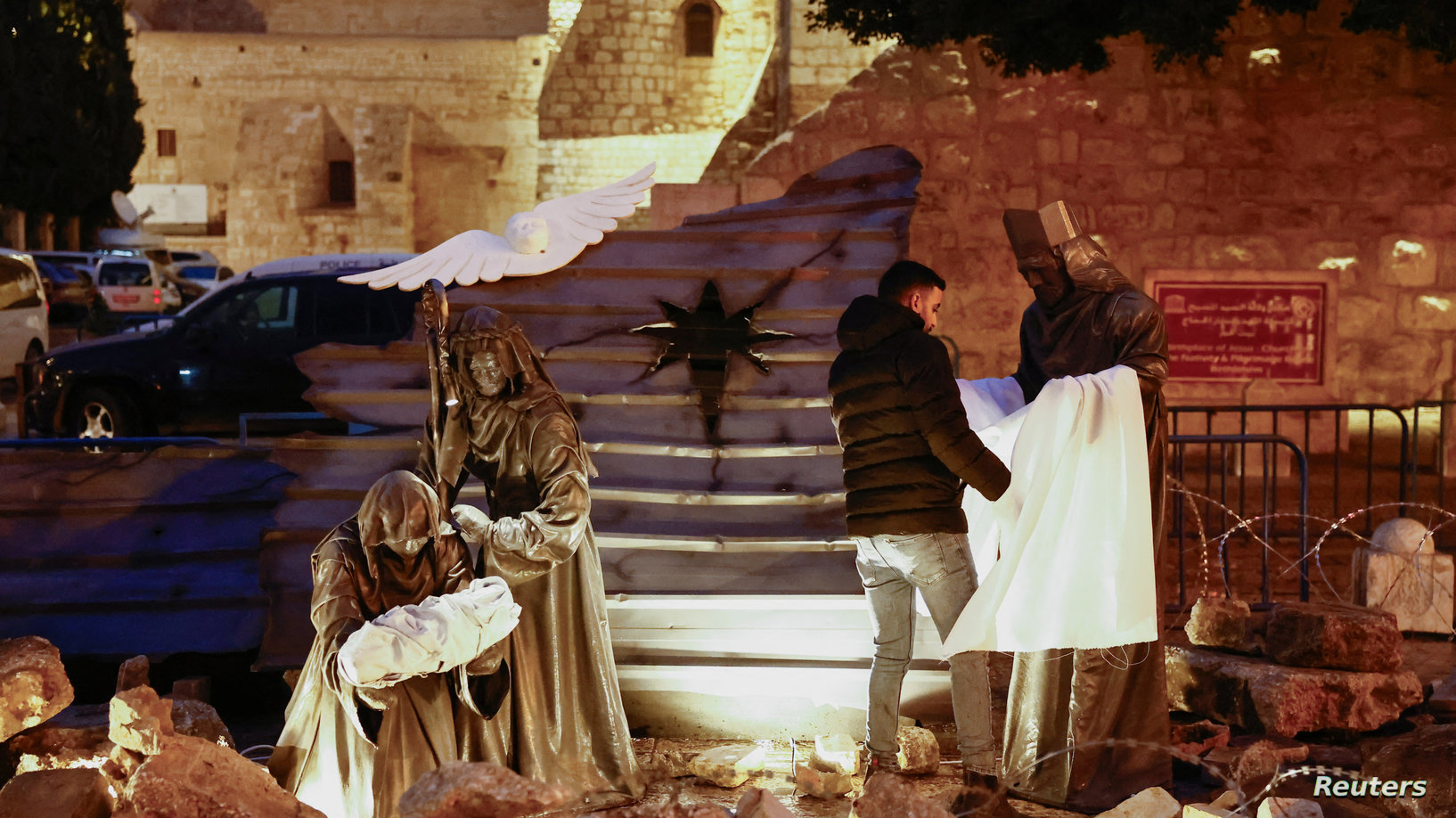 "الميلاد تحت الأنقاض" في ...بيت لحم