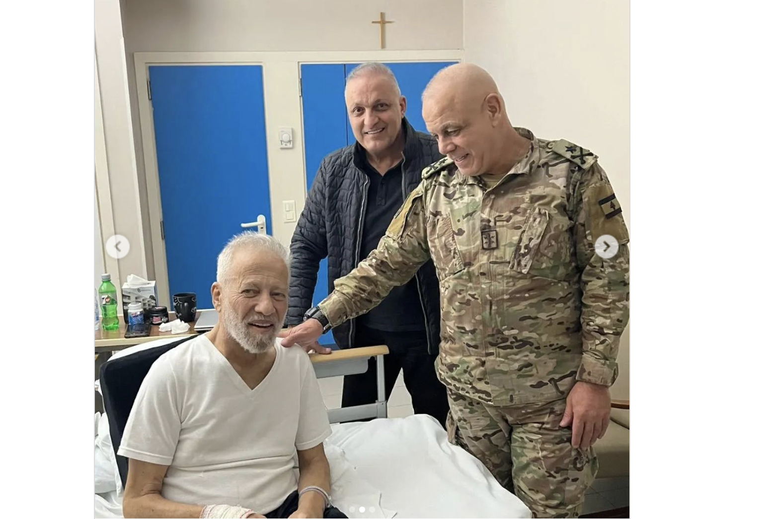 بعد بتر ساقه وبعض أصابعه.. الصورة الأولى لـ فادي إبراهيم من داخل المستشفى