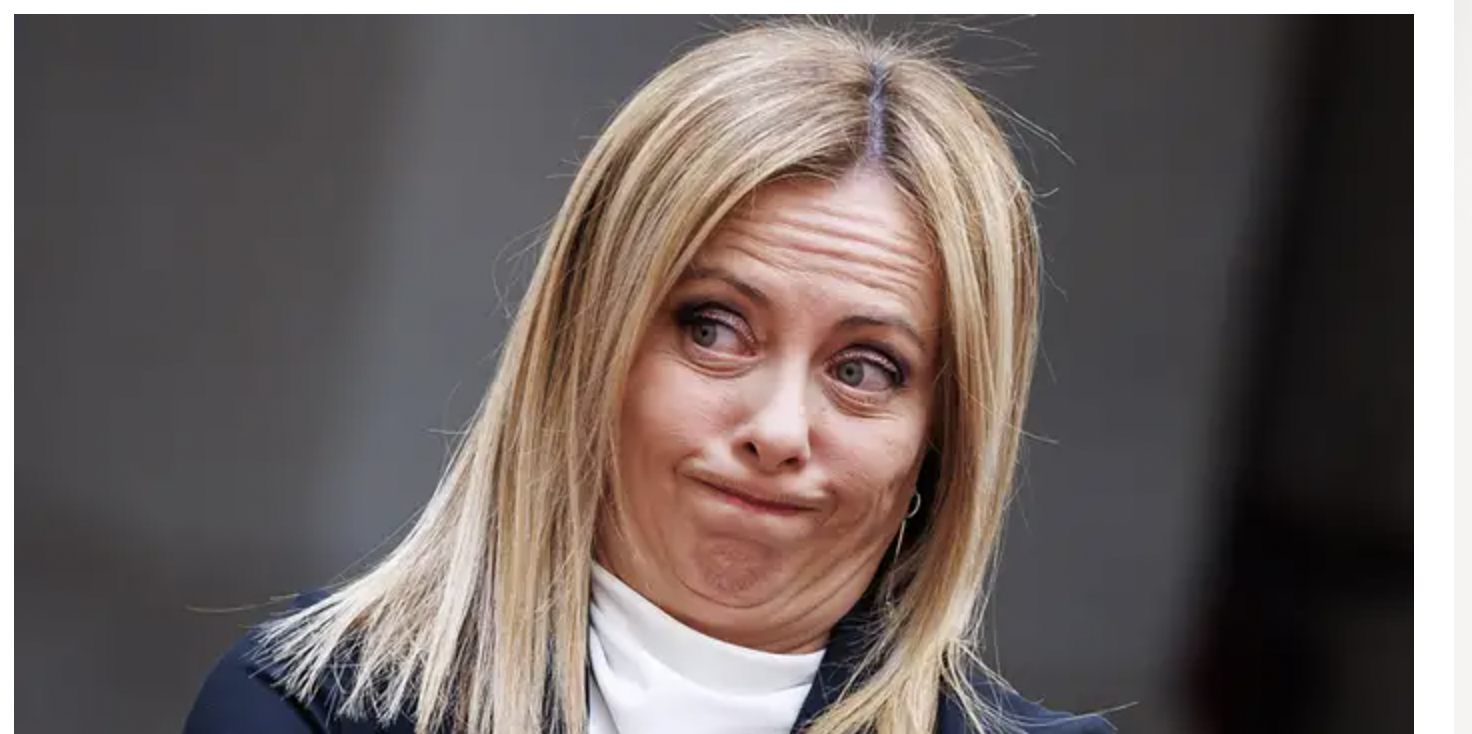 سياح “حمقى” يُحرجون رئيسة وزراء إيطاليا.. أكلوا وهربوا 