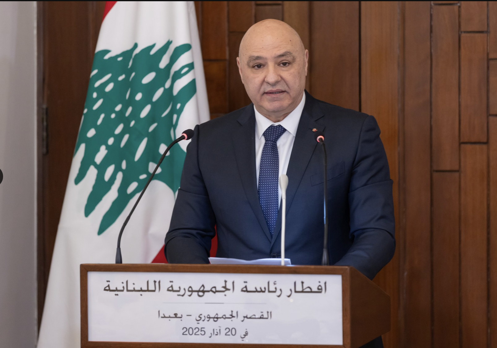 "عون في كلمة ذات بُعد ديني ووجداني: وحدتنا هي سلاحنا الأمضى وثروتنا الأغنى وخيرنا الأبقى