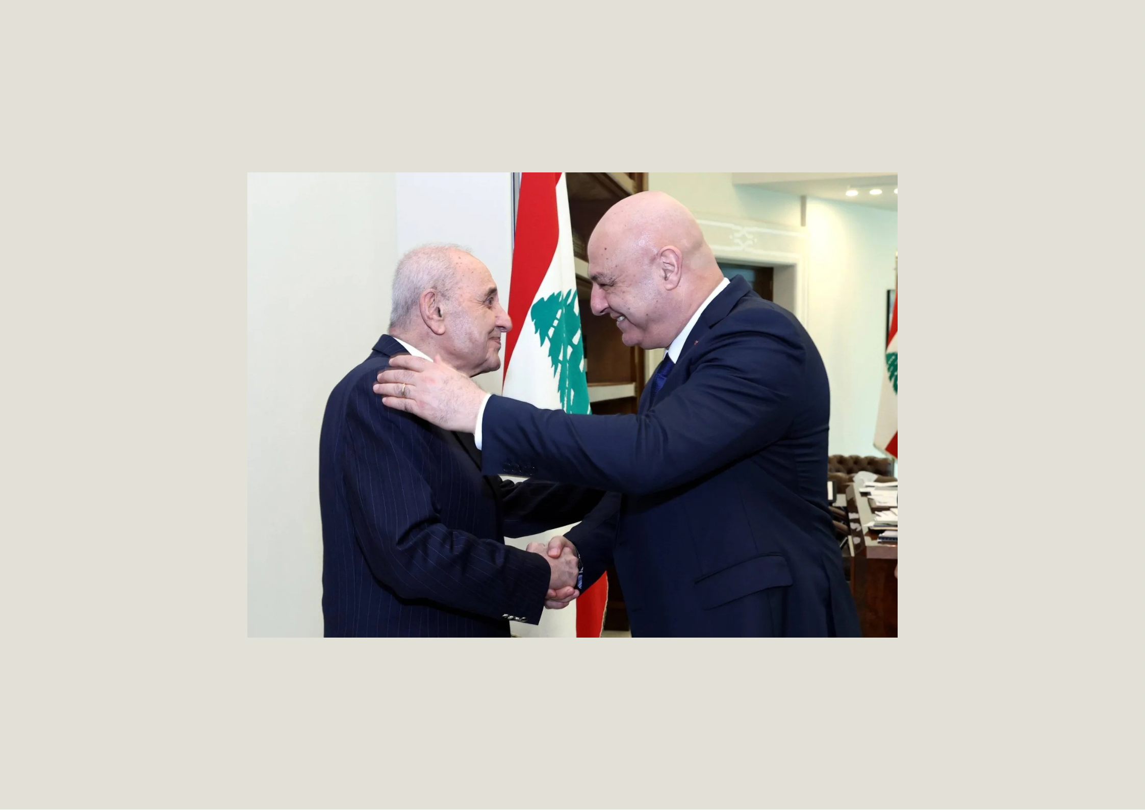  بالصوت والصورة/ عون وبرّي والجيش اللبناني يتوافقون إلى إخماد الجبهة مع إسرائيل " إلى غير رجعة"