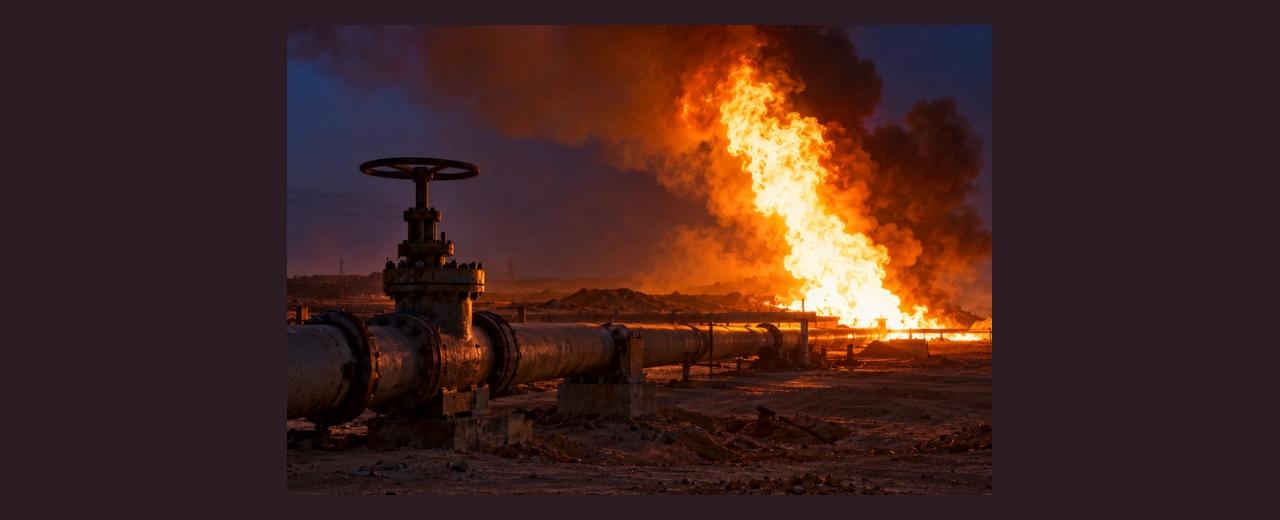 حريق جديد في خط الغاز السوري: هل بدأت حرب استهداف شرايين الطاقة؟