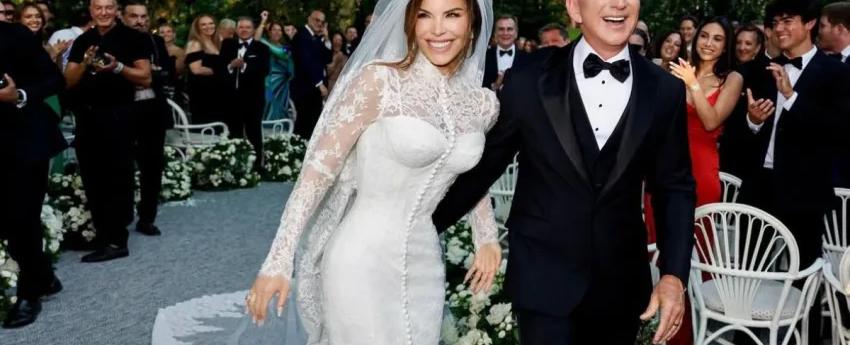 بكلفة 50 مليون دولار.. صور الزفاف الباذخ والجدلي لـ جيف بيزوس ولورين سانشيز