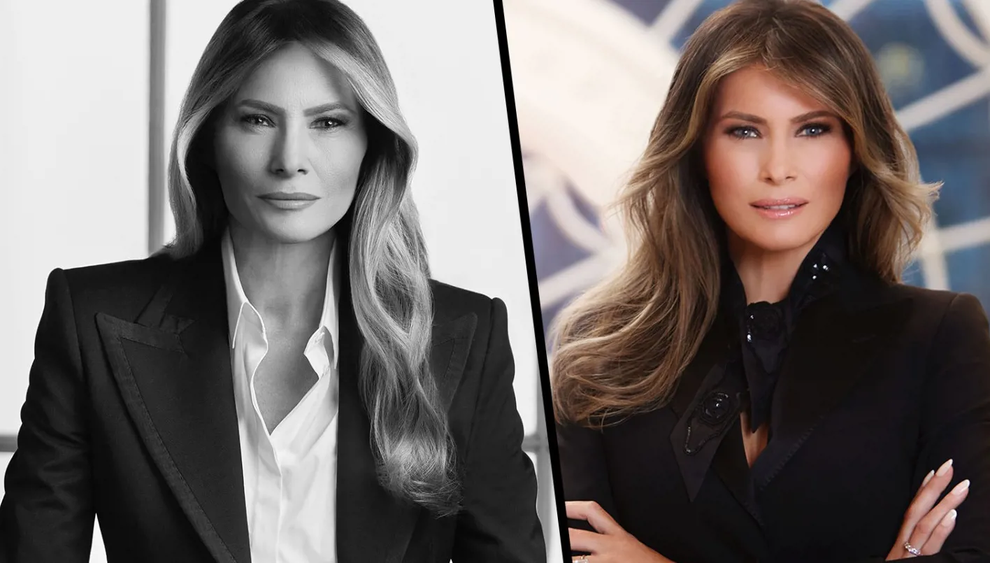 ميلانيا ترامب بين صورتها الرسمية الأولى والثانية... ماذا تغيّر؟