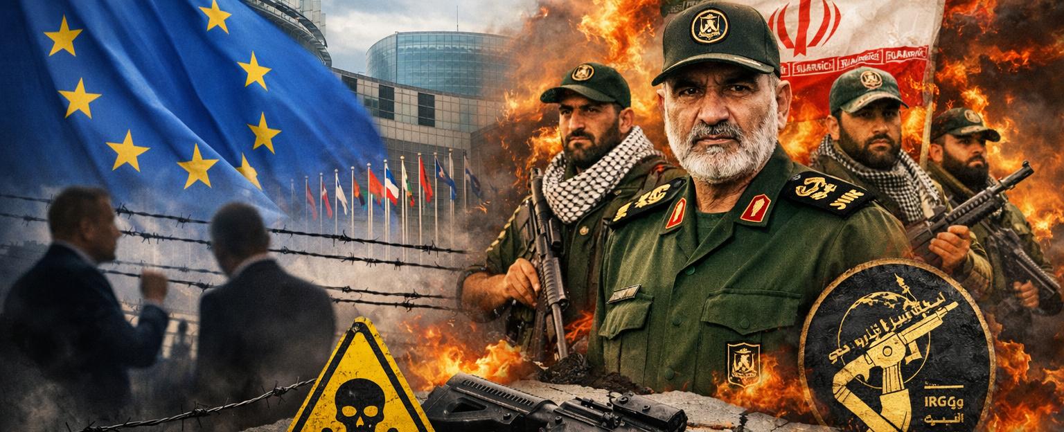 ماذا يعني إدراج الإتحاد الأوروبي ل"الحرس الثوري" الإيراني على قائمة الإرهاب بعدد تردد طويل؟
