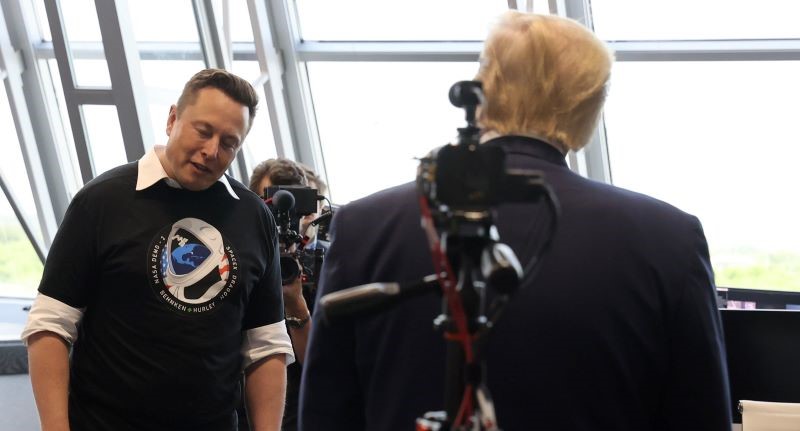 ماسك ومقابلة ترامب: المديح المتبادل