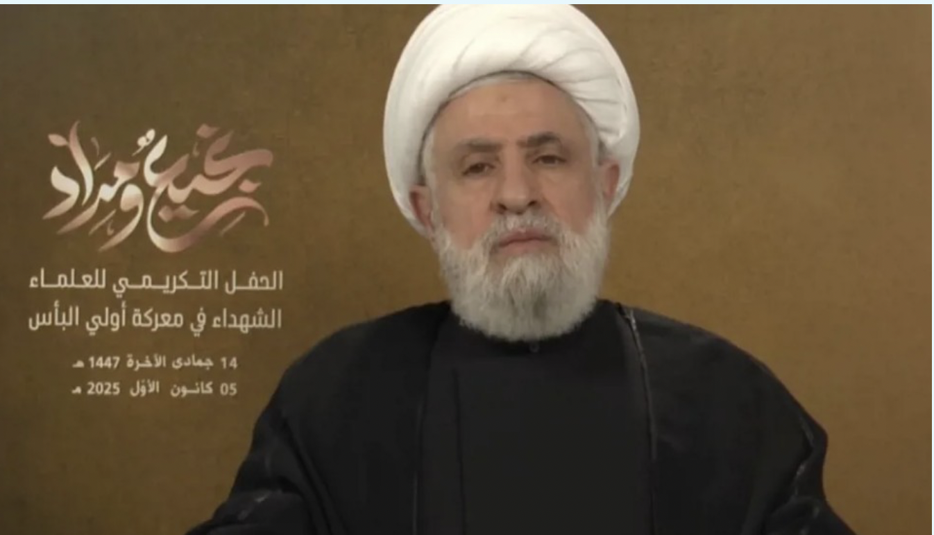  قاسم: لا تفاهم أبعد من جنوب الليطاني...  وتعيين مدني للتفاوض سقطة وتنازل   