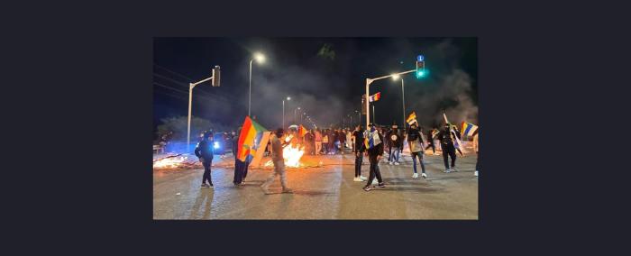 الجيش الإسرائيلي يقصف قرب القصر الرئاسي في دمشق واحتجاجات درزية وصلت الى منزل نتنياهو