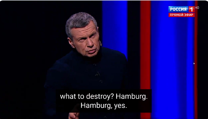 في حملة مرتبطة بالكرملين..التلفزيون الروسي يسأل عن المدينة الأوروبية التي يجب تدميرها أوّلًا