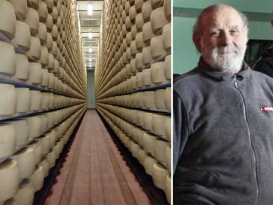 مات سحقًا تحت آلاف قوالب الجبن.. نهاية مأساوية لمنتِج أجبان